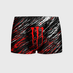 Трусы-боксеры мужские Monster energy полосы красок, цвет: 3D-принт