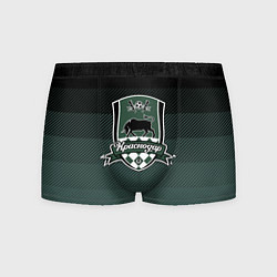 Трусы-боксеры мужские ФК Краснодар - олдовая форма, цвет: 3D-принт