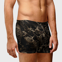 Трусы-боксеры мужские Человеческие кости, цвет: 3D-принт — фото 2