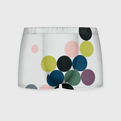 Трусы-боксеры мужские Кластер чил - абстракция, цвет: 3D-принт