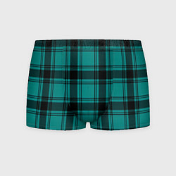 Трусы-боксеры мужские Checkered dark blue, цвет: 3D-принт
