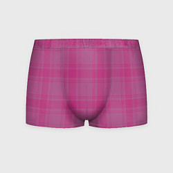 Трусы-боксеры мужские Checkered pink, цвет: 3D-принт