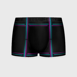 Мужские трусы Neon pink light blue
