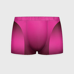 Трусы-боксеры мужские Малиновый градиент комбинированный узор, цвет: 3D-принт
