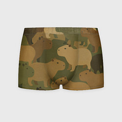 Мужские трусы Капибара - камуфляж