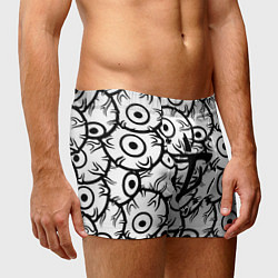 Трусы-боксеры мужские Doom глаза монстра, цвет: 3D-принт — фото 2