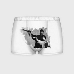 Мужские трусы Леон рисунок