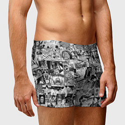 Трусы-боксеры мужские Horror World of Junji Ito, цвет: 3D-принт — фото 2
