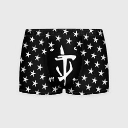 Трусы-боксеры мужские Doom star, цвет: 3D-принт