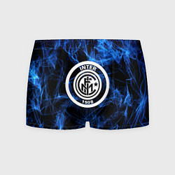 Трусы-боксеры мужские Inter smoke neon, цвет: 3D-принт