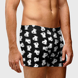Трусы-боксеры мужские Annoying dog pattern - Undertale, цвет: 3D-принт — фото 2