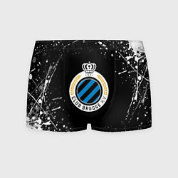 Мужские трусы Брюгге белые краски всплеск