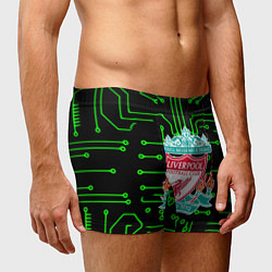 Трусы-боксеры мужские Liverpool плата текстура, цвет: 3D-принт — фото 2