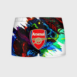 Трусы-боксеры мужские Arsenal monster, цвет: 3D-принт