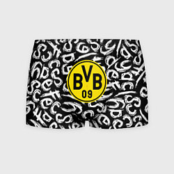 Трусы-боксеры мужские Borussia надписи гейм, цвет: 3D-принт