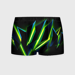 Мужские трусы Geometric neon