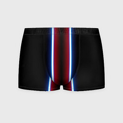 Мужские трусы Color white blue red neon