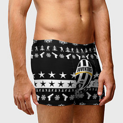 Трусы-боксеры мужские Juventus cs go winter, цвет: 3D-принт — фото 2