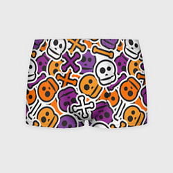 Мужские трусы Funny skulls