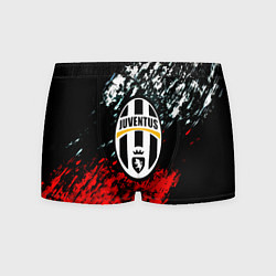 Мужские трусы Juventus краски штрихи текстура