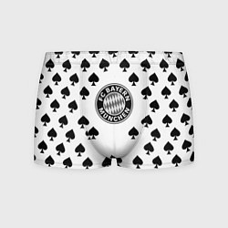 Трусы-боксеры мужские Bayern Mnchen пики, цвет: 3D-принт