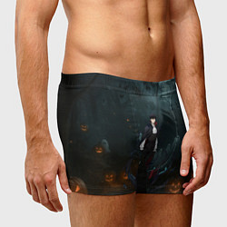 Трусы-боксеры мужские Вампир Сон Джин-Ву - Поднятие уровня в одиночку ан, цвет: 3D-принт — фото 2