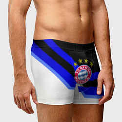 Трусы-боксеры мужские Бавария Мюнхен полосы спорт, цвет: 3D-принт — фото 2