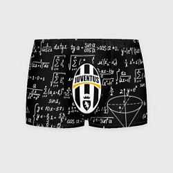 Трусы-боксеры мужские Ювентус физика символы, цвет: 3D-принт