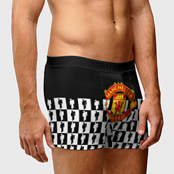 Трусы-боксеры мужские Манчестер Юнайтед люди паттерн, цвет: 3D-принт — фото 2