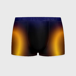 Трусы-боксеры мужские Color black red blue, цвет: 3D-принт