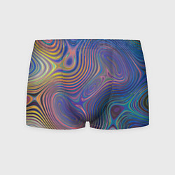 Трусы-боксеры мужские Абстрактная рябь, цвет: 3D-принт