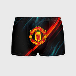 Мужские трусы Манчестер Юнайтед абстракция