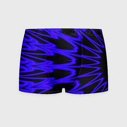 Трусы-боксеры мужские Color neon blue, цвет: 3D-принт