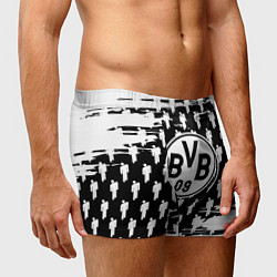 Трусы-боксеры мужские Borussia люди краски, цвет: 3D-принт — фото 2