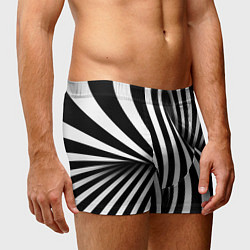Трусы-боксеры мужские Оптические иллюзии, цвет: 3D-принт — фото 2