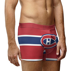 Трусы-боксеры мужские Montreal Canadiens цвета 3D-принт — фото 2