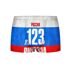 Трусы-боксеры мужские Russia: from 123, цвет: 3D-принт