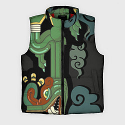 Мужской жилет Cs:go - Fire Serpent Огненный змей, цвет: 3D-красный