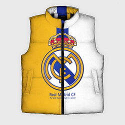 Мужской жилет Real Madrid CF, цвет: 3D-черный
