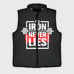 Мужской жилет The iron never lies, цвет: 3D-светло-серый