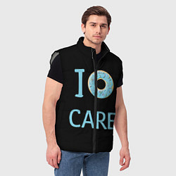Мужской жилет I Donut care, цвет: 3D-светло-серый — фото 2