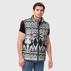 Мужской жилет Dead Christmas, цвет: 3D-красный — фото 2