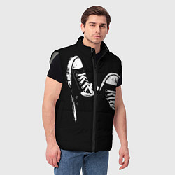 Мужской жилет Кеды, цвет: 3D-светло-серый — фото 2