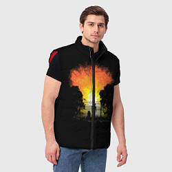 Мужской жилет Wasteland Apocalypse, цвет: 3D-красный — фото 2