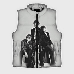 Мужской жилет BTS Grey, цвет: 3D-черный