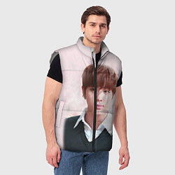 Мужской жилет Kim SeokJin, цвет: 3D-светло-серый — фото 2