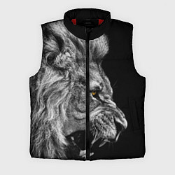 Мужской жилет Оскал льва, цвет: 3D-красный