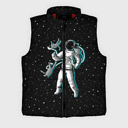 Мужской жилет Космонавт с котами
