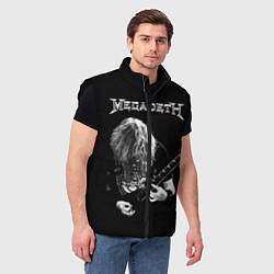 Мужской жилет Dave Mustaine, цвет: 3D-черный — фото 2
