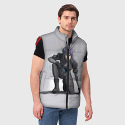Мужской жилет Ghost In The Shell 5, цвет: 3D-красный — фото 2